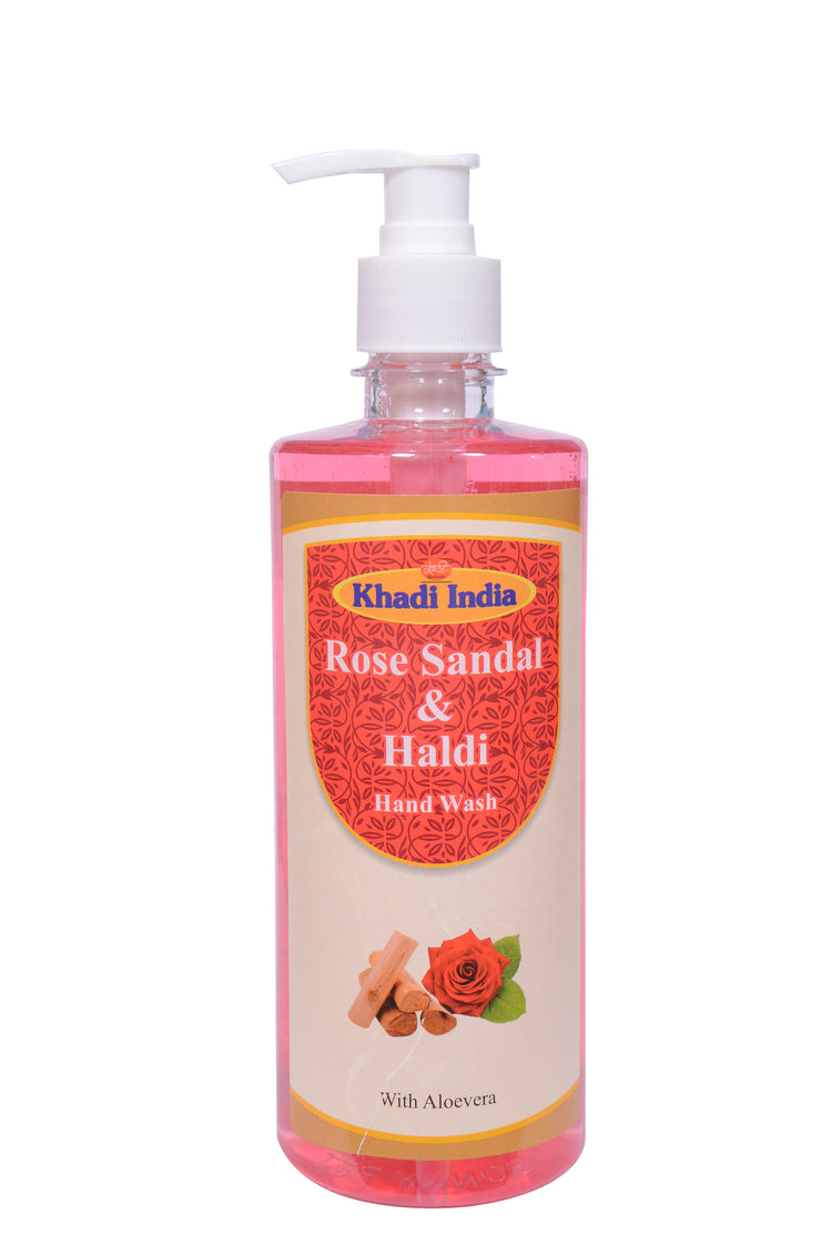 Handwash Rose Sandal & Haldi - 500ml | Gentle & Refreshing Hand Care