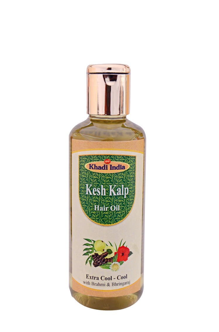 Kesh Kalp Cool - Cool Tel - 200ml | Ayurvedic Hair Oil for Scalp Cooling & Headache Relief