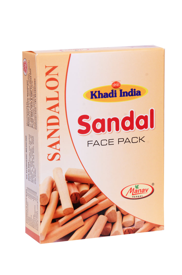 Sandal Face Pack Powder 100g – Natural Glow & Oil Control