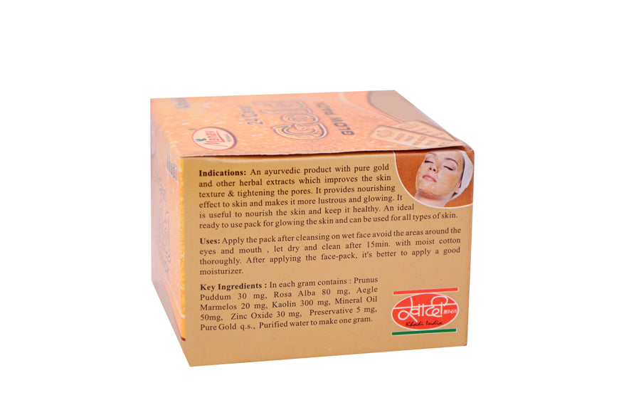 Gold Glow Pack 90g – Instant Radiance & Skin Tightening