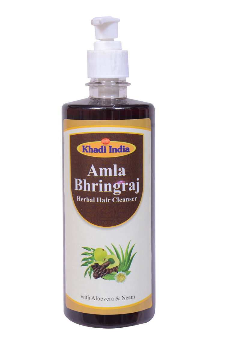 Amla Bhringraj Hair Cleanser 500ml – Anti-Hair Fall & Strengthening Herbal Shampoo
