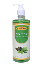 Neem Sat Herbal Hair Cleanser 500ml – Anti-Dandruff & Scalp Purifying Shampoo
