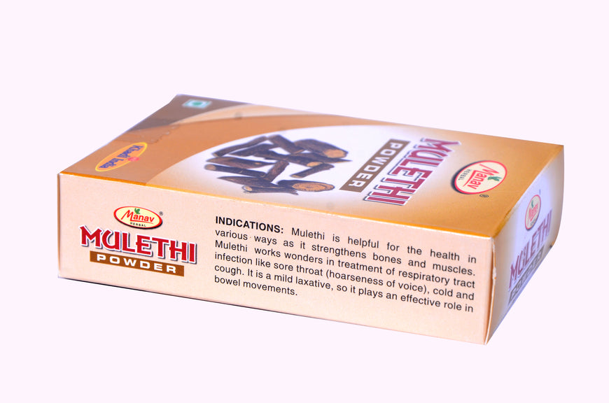 Mulethi Powder (100g) | Respiratory & Digestive Health, Natural Laxative, Strengthens Bones