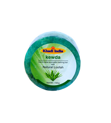 Kewda Bathing Bar (100g) with Loofah – Refreshing & Exfoliating Soap