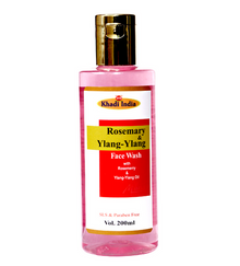 Rosemary & Ylang Ylang Face Wash - 200ml | Refresh & Revitalize Your Skin