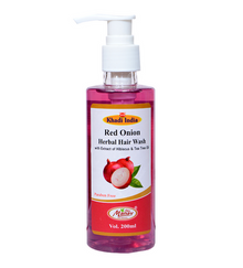 Herbal Red Onion Hair Wash – 200ml | Advanced Hair Growth Formula