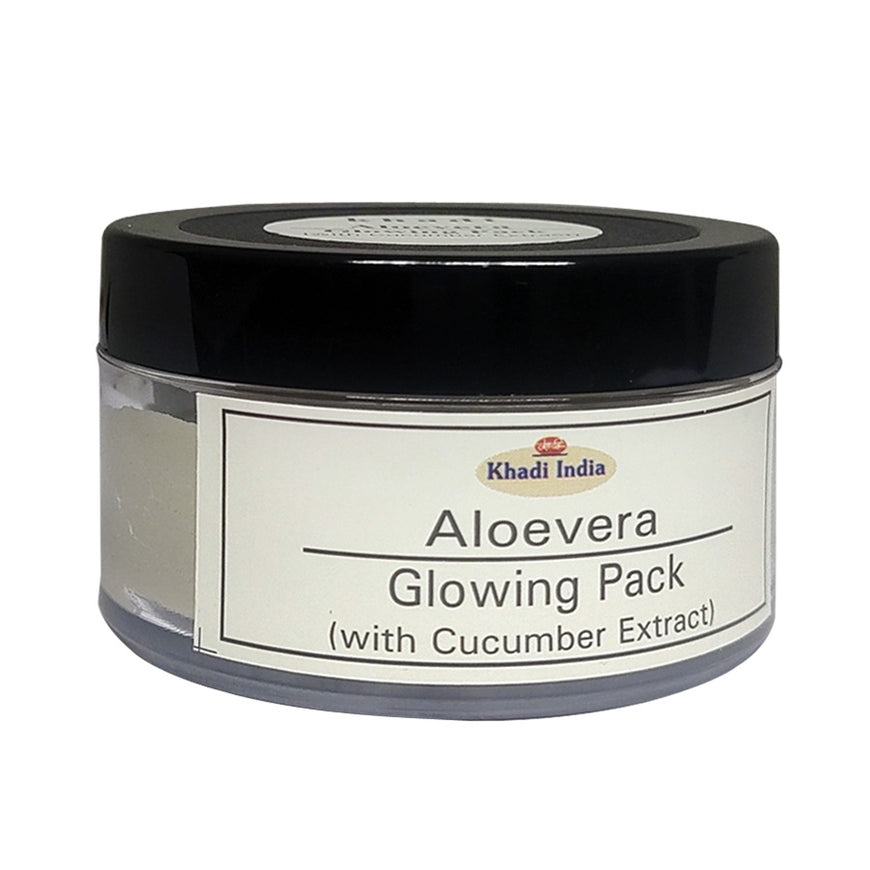 Aloevera Glowing Pack with Cucumber Extract – Hydrating & Skin Brightening Face Pack (60g)